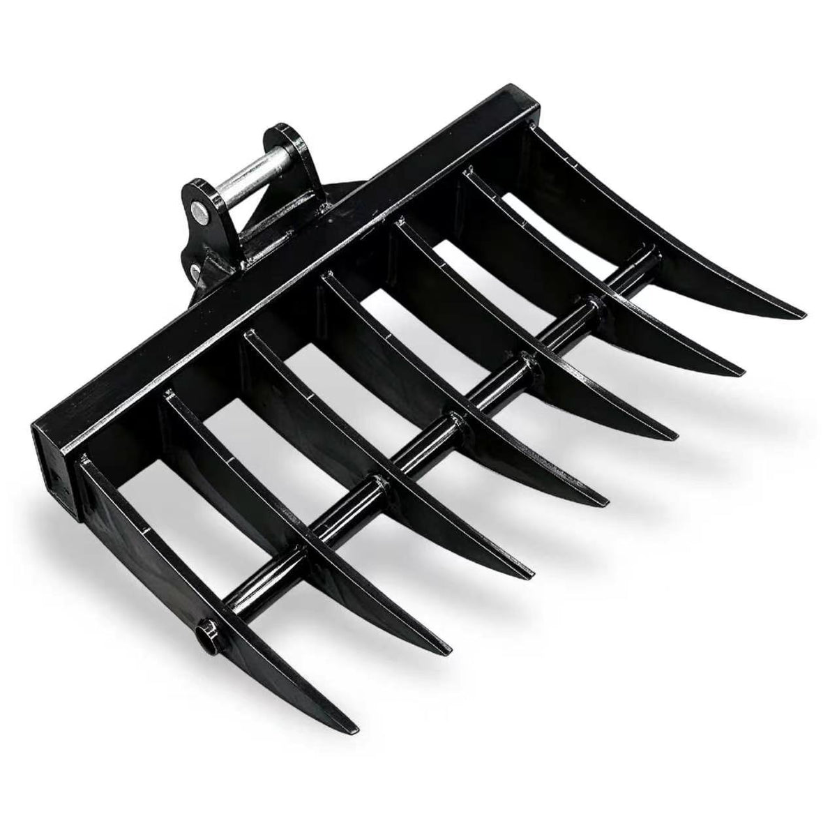 RIPPA excavator rake with 25mm pins