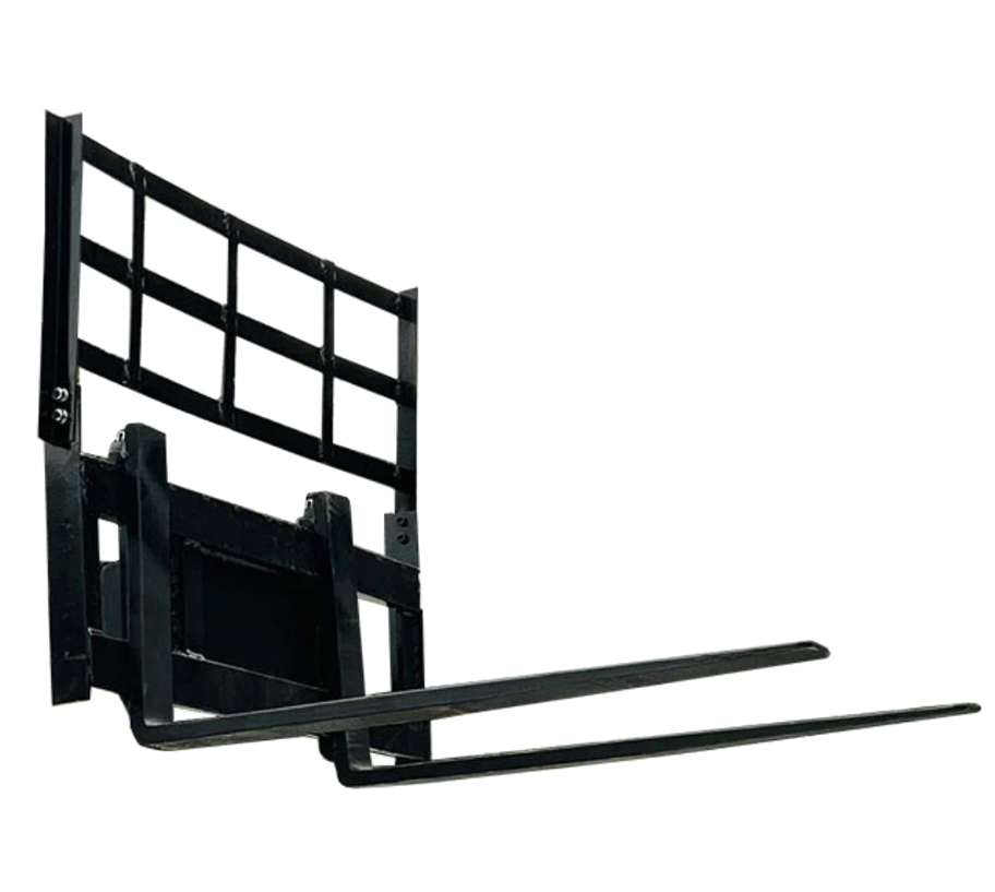 Skid steer pallet forks for RIPPA RS03, RS04, RS06 and RS07 loaders